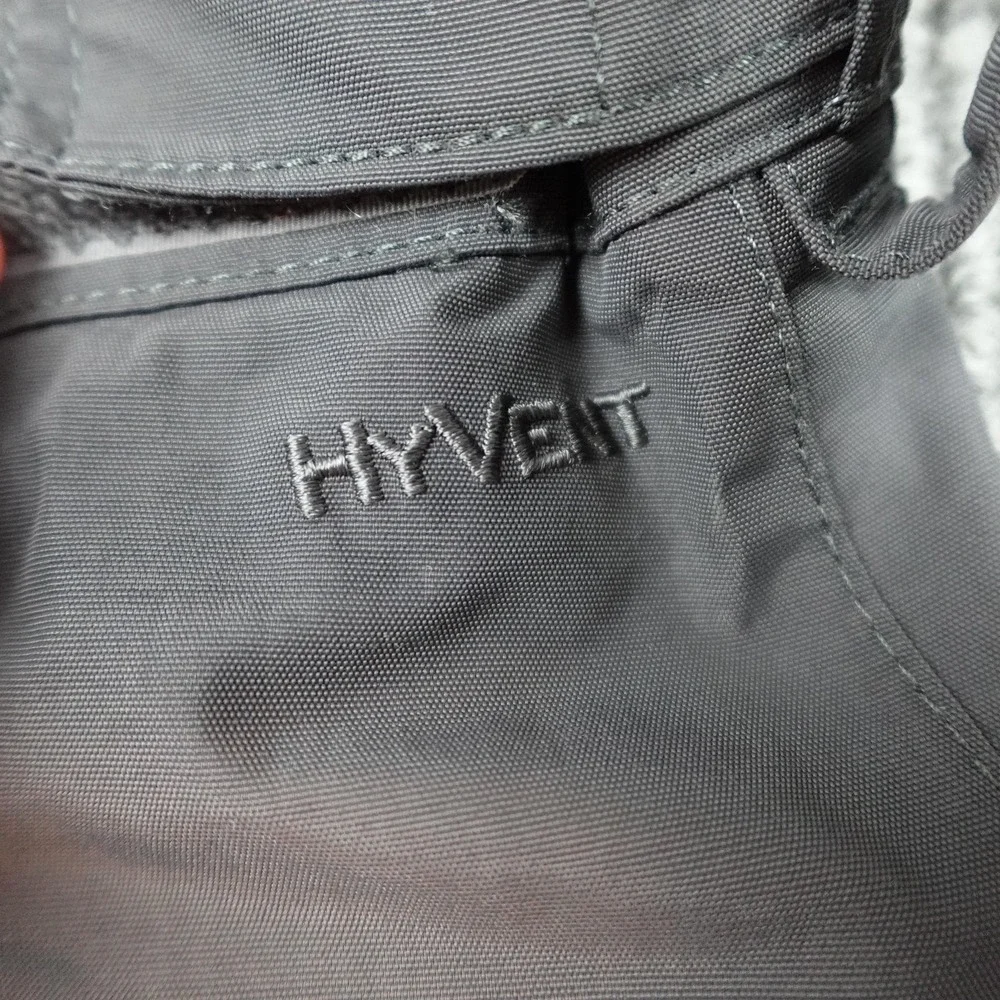 The North Face HyVent Snow Pants Mens 2XL Gray Waterproof Lined Ski Snowboard